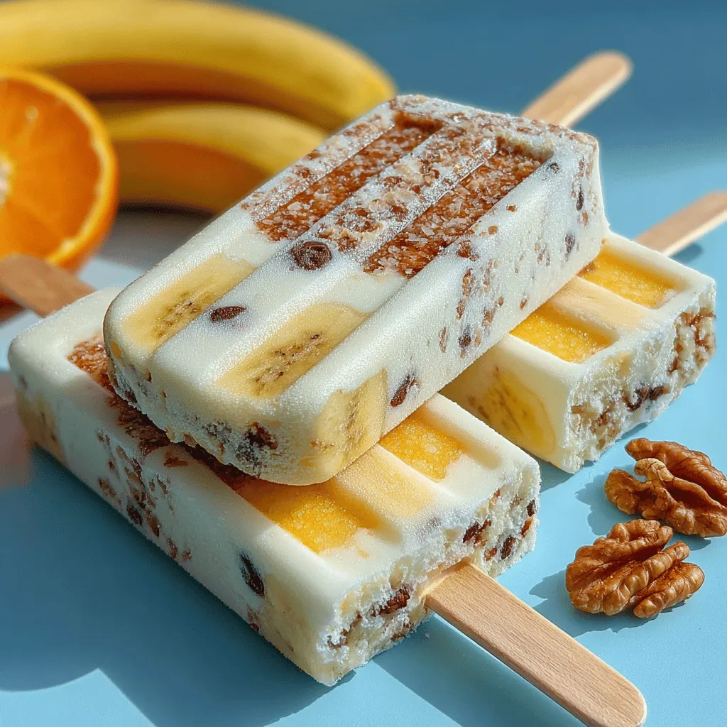 In the delightful world of homemade frozen treats, few recipes capture the essence of summer and healthful indulgence quite like Banana Nut Bliss Pops. These creamy, nutritious pops are not only a refreshing way to beat the heat but also a fantastic option for families and health-conscious individuals looking for a guilt-free snack. As yogurt-based snacks continue to rise in popularity, the Banana Nut Bliss Pops stand out with their unique blend of flavors and health benefits, making them an ideal choice for any time of the year.