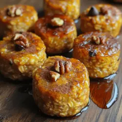As the leaves begin to change colors and the air turns crisp, many of us find ourselves craving the warm, comforting flavors of fall. One delightful way to embrace this seasonal essence is through the creation of Pumpkin Pie Oatmeal Bites. These bites are not only a delicious treat but also a nutritious option that can fit seamlessly into various parts of your day. Whether you need a quick breakfast, a satisfying afternoon snack, or a sweet indulgence to share with friends, Pumpkin Pie Oatmeal Bites deliver on all fronts.