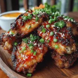 In the realm of comfort food, few dishes evoke the same level of enthusiasm and nostalgia as chicken wings. Particularly, when they are enveloped in a deliciously spicy and sweet glaze, such as that found in Spicy Sriracha Honey Chicken Wings, they transform into an irresistible treat. The combination of the fiery kick of Sriracha and the natural sweetness of honey creates a flavor profile that is not only unique but also incredibly satisfying. Whether you’re hosting a game day gathering, celebrating a special occasion, or simply enjoying a cozy night at home, these wings are a surefire way to impress your guests and tantalize their taste buds.