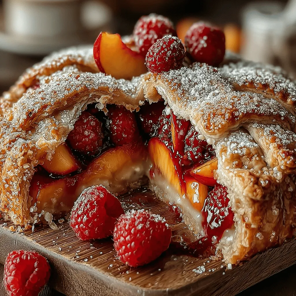 Summer brings with it a bounty of delicious fruits, and what better way to celebrate this season than with a rustic, free-form tart known as a galette? This Peach Raspberry Summer Galette is a delightful showcase of juicy peaches and vibrant raspberries, combining their sweet and tart flavors into a simple yet elegant dessert. Perfect for summer gatherings, this galette offers a taste of sunshine with every bite, making it a must-try recipe for any home baker.
