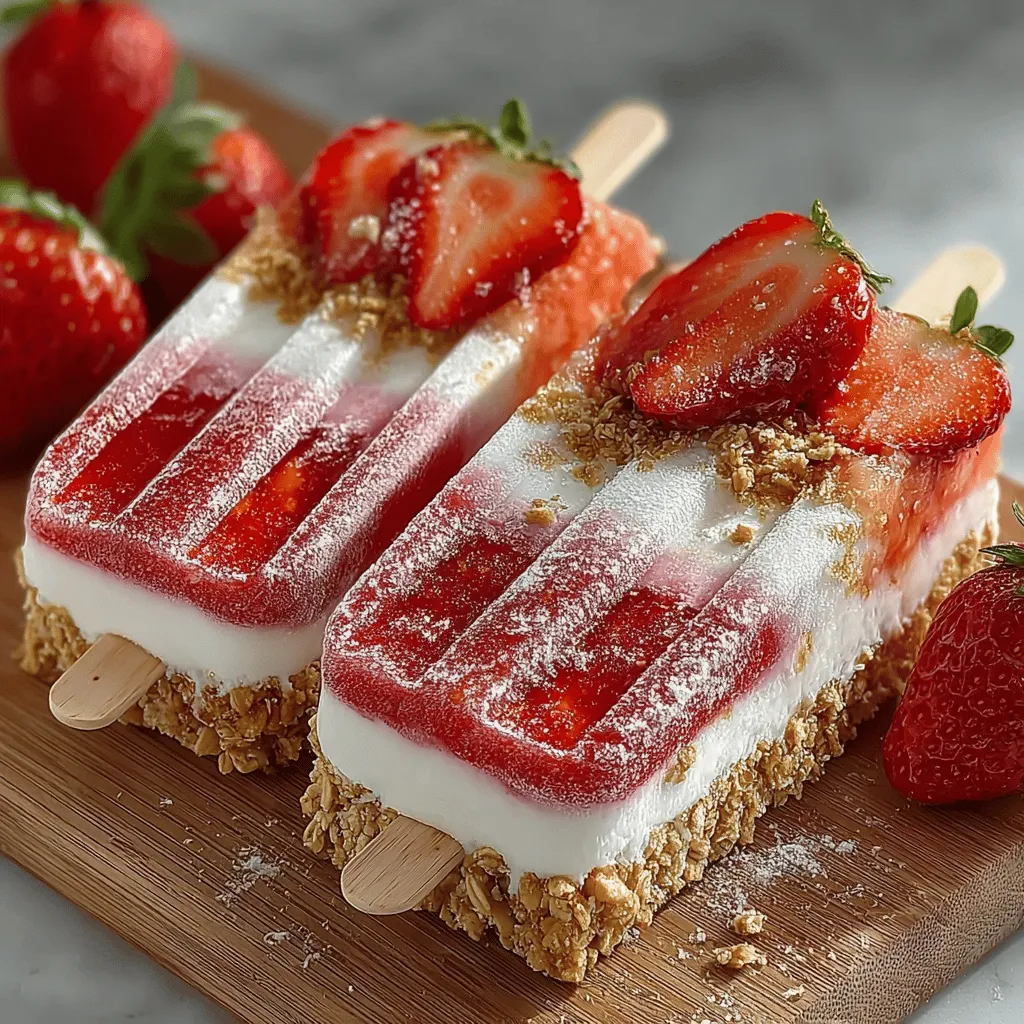 As the temperatures rise and the days grow longer, nothing quite beats the allure of homemade frozen treats. Among the myriad options available, yogurt pops stand out as a particularly delightful choice. Not only are they refreshingly cool, but they also offer a healthy twist that appeals to children and adults alike. This Strawberry Bliss Yogurt Pops recipe is not only simple to make, but it also highlights the deliciousness and nutrition of fresh ingredients, making it a perfect snack for families and health-conscious individuals seeking a revitalizing bite.