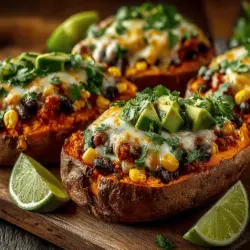 Sweet and Spicy Baked Sweet Potato Chili Boats offer a delightful blend of flavors and textures, making them an ideal dish for health-conscious eaters and chili lovers alike. This wholesome recipe marries the natural sweetness of baked sweet potatoes with a hearty, spicy chili filling, ensuring a satisfying meal that captivates the taste buds. Perfect for lunch, dinner, or even as a party dish, these chili boats are not just delicious; they are also packed with nutrients, making them a guilt-free indulgence that you can enjoy any time of the year.