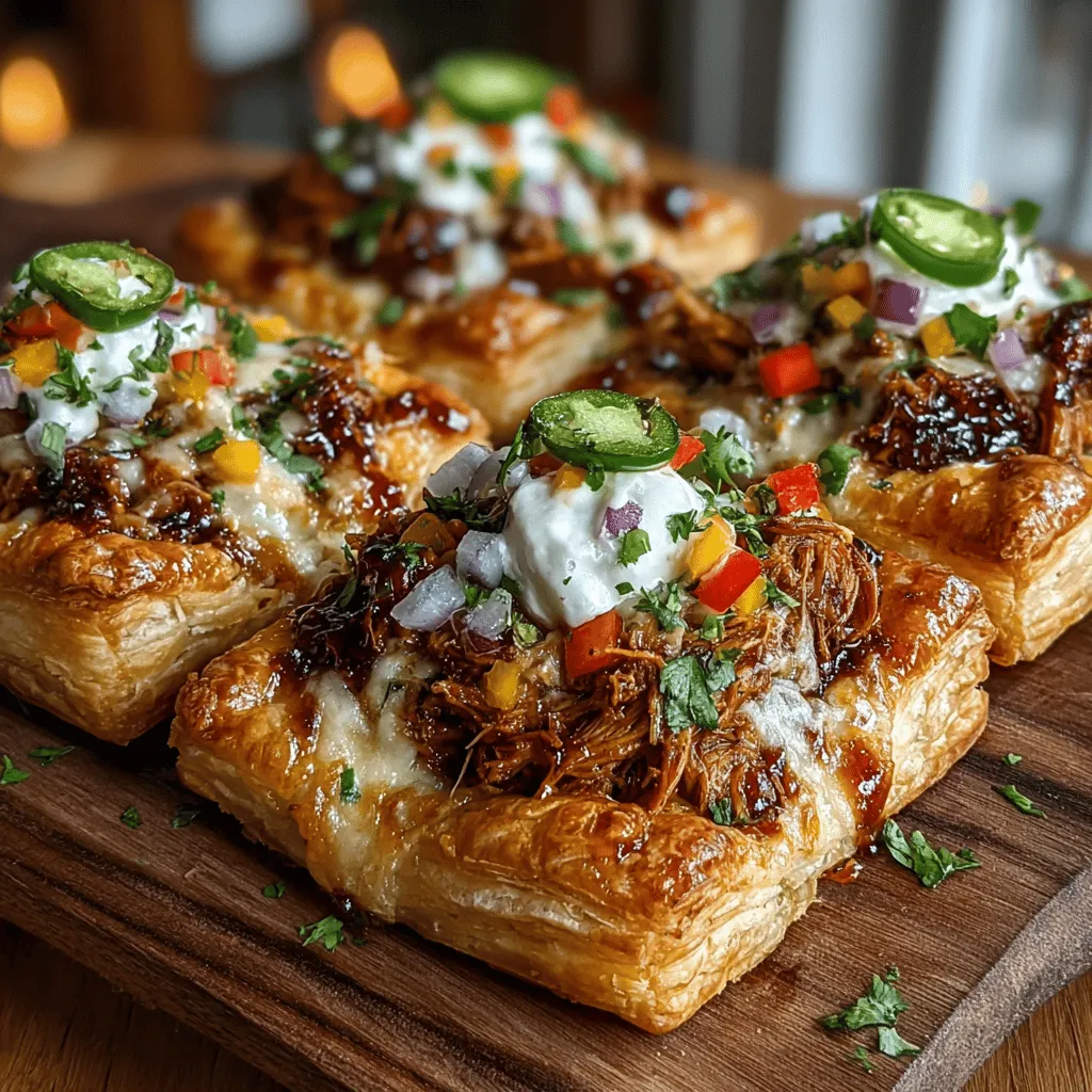 When it comes to satisfying cravings for appetizers that are both delicious and easy to prepare, Mini BBQ Chicken Pizza Tarts stand out as a versatile dish. These delightful tarts combine the smoky sweetness of BBQ chicken with the comforting familiarity of pizza, all nestled in a flaky pastry shell. Perfect for parties, game day gatherings, or simply as a tasty snack, they are sure to impress friends and family alike. With a balance of rich flavors and delightful textures, these mini tarts are not just a treat for the taste buds but also a feast for the eyes.