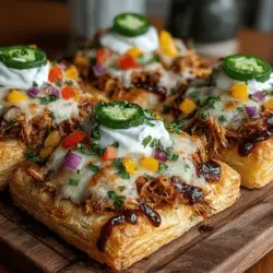 When it comes to satisfying cravings for appetizers that are both delicious and easy to prepare, Mini BBQ Chicken Pizza Tarts stand out as a versatile dish. These delightful tarts combine the smoky sweetness of BBQ chicken with the comforting familiarity of pizza, all nestled in a flaky pastry shell. Perfect for parties, game day gatherings, or simply as a tasty snack, they are sure to impress friends and family alike. With a balance of rich flavors and delightful textures, these mini tarts are not just a treat for the taste buds but also a feast for the eyes.