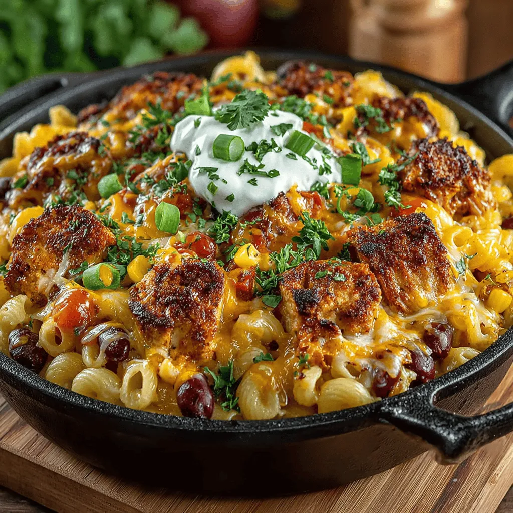 To create the perfect Fall Chili Chicken Mac Skillet, it's essential to understand the key components that make this dish shine. Each ingredient plays a crucial role in building flavor and texture, contributing to the overall appeal of this one-pan wonder.