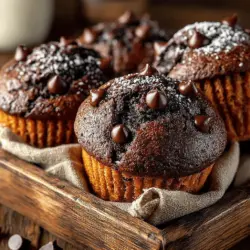 Chocolate Zucchini Delight Muffins: Baking and Enjoying to Perfection