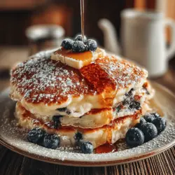 In the realm of breakfast delights, few dishes can rival the fluffy, flavorful experience of Lemon Blueberry Ricotta Pancakes. These pancakes elevate the traditional breakfast staple by incorporating ricotta cheese for added creaminess and protein, while fresh blueberries and zesty lemon create a harmonious blend of flavors. Whether you're looking for a special weekend brunch recipe or a simple weekday treat, these pancakes are sure to impress.