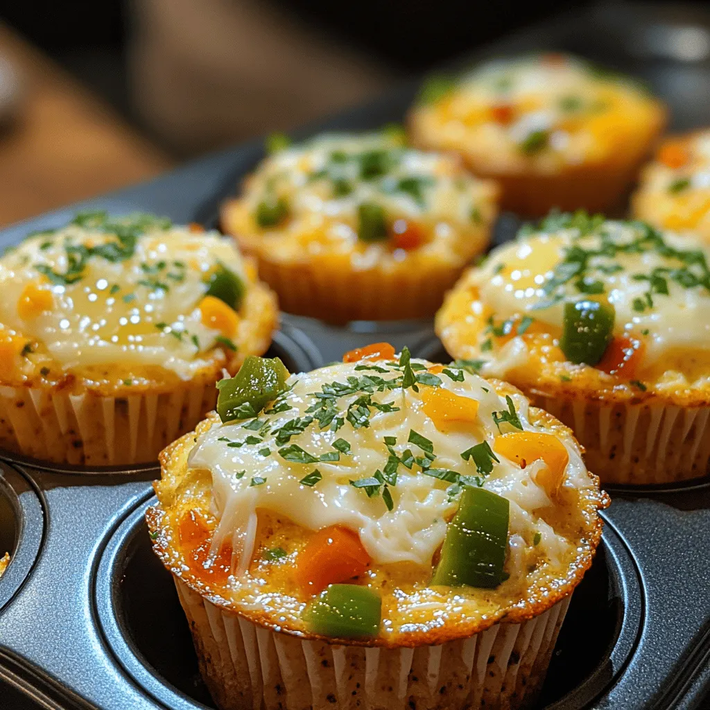Start your day with a burst of flavor and nutrition by making Hatch Chili Egg Muffin Breakfast Cups. These delightful breakfast muffins combine the richness of eggs with the zesty taste of roasted Hatch green chiles, setting the stage for a satisfying and energizing meal. Not only are these breakfast cups easy to prepare, but they are also perfect for meal prep, making them an ideal choice for busy mornings or leisurely brunches. With a blend of fresh vegetables and a gooey layer of melted cheddar cheese, these muffin cups are versatile enough to adapt to any personal taste preferences.