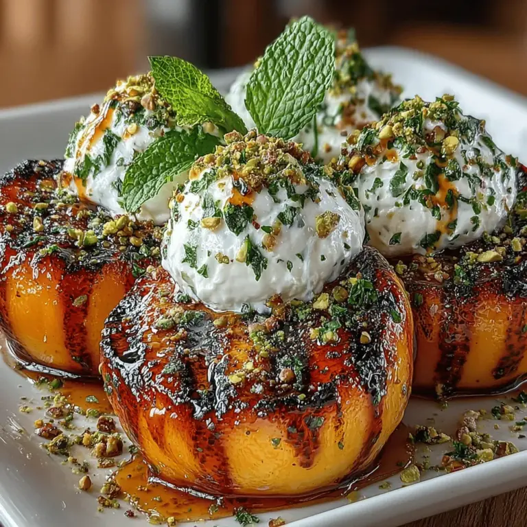 As summer unfolds, it brings with it a bounty of seasonal fruits, and among the most delightful of these is the peach. Grilled peaches, in particular, have carved out a niche as a versatile dish that can elevate any gathering. With their succulent texture and natural sweetness, they can be transformed into a dish that straddles the line between appetizer and dessert. The recipe for Grilled Peach Delight showcases this versatile fruit, offering a perfect balance of sweet and savory flavors that tantalize the taste buds. Whether served at a backyard barbecue or as a light summer dessert, this dish is sure to impress.