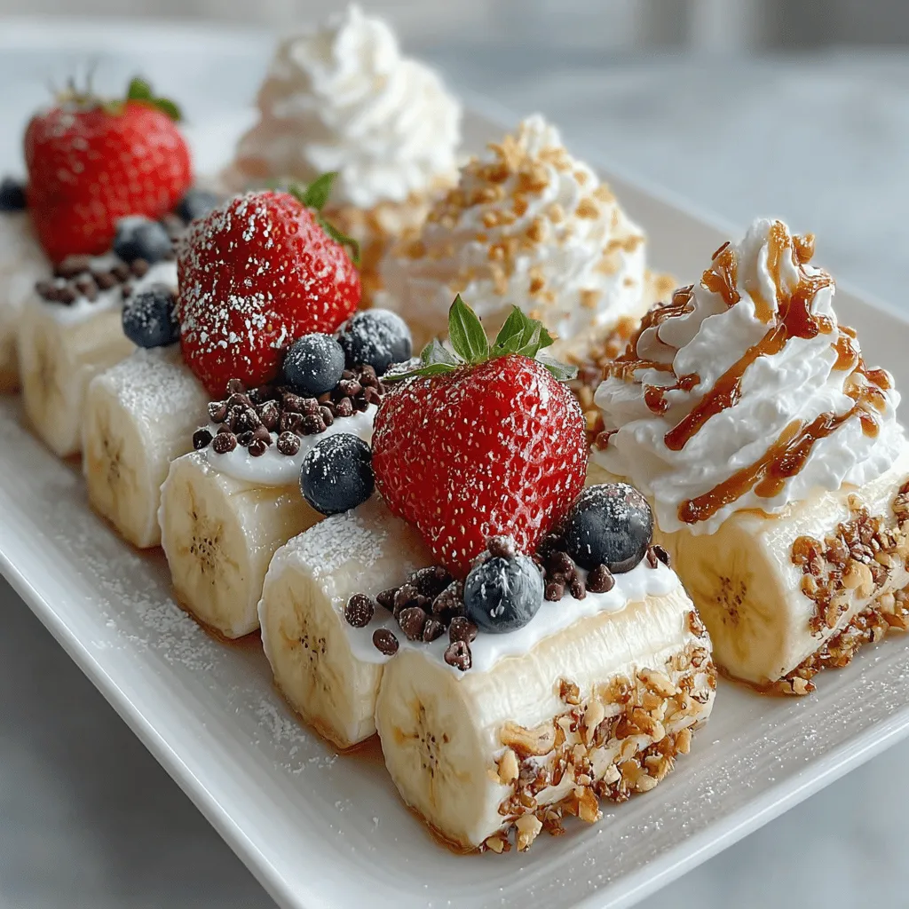 In the quest for healthier dessert options, frozen treats have surged in popularity, appealing to health-conscious individuals and families looking for guilt-free indulgence. Traditional ice cream desserts, often laden with sugar and artificial ingredients, are increasingly being swapped for creative alternatives that satisfy sweet cravings while offering nutritional benefits. One such innovative creation is the Frosty Banana Split Coins, a delightful and nutritious dessert that brings the classic banana split into a healthier realm.