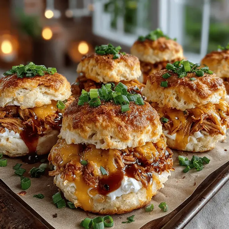 Before you embark on creating your Mini BBQ Ranch Biscuit Melts, it’s crucial to preheat your oven to 375°F (190°C). Preheating is essential for even baking, ensuring your biscuits rise beautifully and develop a golden-brown crust. An oven that is not properly preheated can lead to uneven cooking, resulting in doughy centers or overly browned exteriors. Take this time to prepare your other ingredients while the oven reaches the optimal temperature.