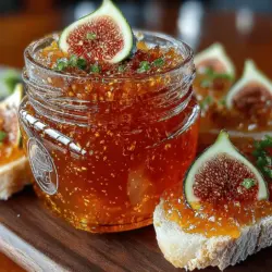 Sweet & Savory Fig Jam Delight