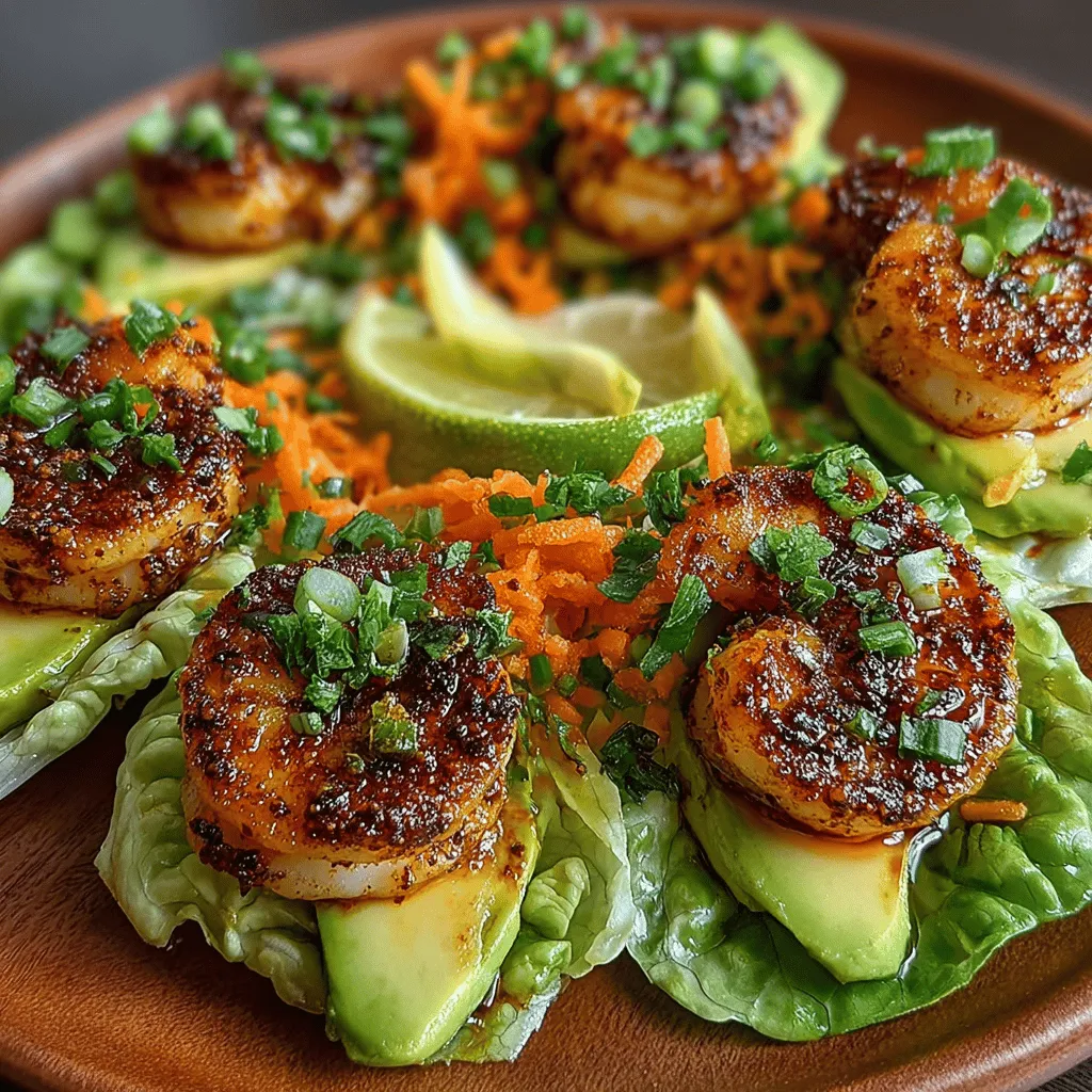 When it comes to a quick, healthy, and utterly delicious meal, Zesty Lemon Garlic Shrimp Lettuce Wraps stand out as a top contender. This dish not only delivers a burst of flavor with each bite, but it also offers a refreshing take on traditional wraps by substituting high-calorie tortillas with crisp, nutrient-rich lettuce. Perfect for a light lunch, dinner, or even as an appetizer for gatherings, these wraps showcase the wonderful combination of succulent shrimp, zesty lemon, and aromatic garlic, all nestled within the gentle embrace of lettuce leaves.