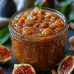Sweet & Silky No-Bake Fig Jam: A Culinary Delight