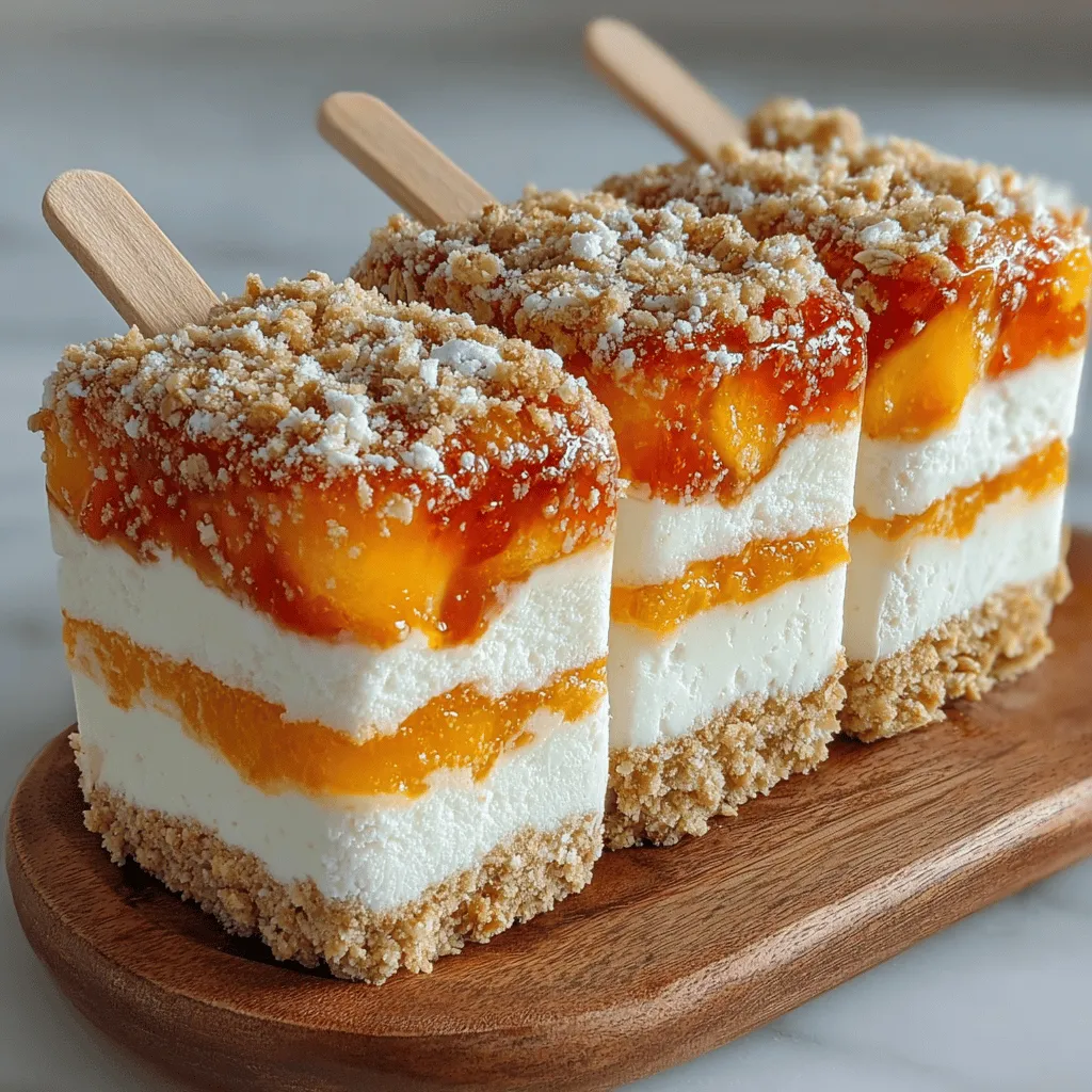 When the temperature rises and summer is in full swing, finding ways to stay cool while indulging in delicious treats becomes a delightful challenge. Enter the Frozen Peach Cobbler Yogurt Pops—a refreshing, healthier alternative to traditional ice cream that captures the essence of a classic dessert. These pops not only satisfy your sweet tooth but also provide a burst of fruity flavor, making them an appealing option for both kids and adults alike.