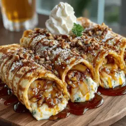 To create the perfect Sweet Apple Waffle Roll-Ups, start with the star ingredient: the apples. Sautéing them transforms their texture and flavor, making them tender and caramelized. Choose firm apples such as Granny Smith, Honeycrisp, or Braeburn for optimal results.