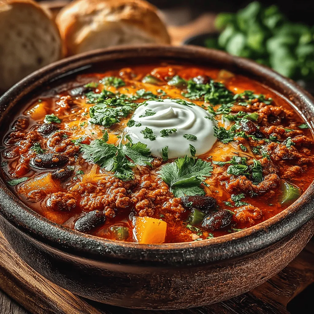 In the world of culinary creations, few dishes can boast the harmonious blend of sweetness and heat quite like Slow Cooker Peach Chipotle Chili. This innovative recipe marries the juicy, sun-kissed flavor of fresh peaches with the smoky, spicy notes of chipotle peppers, resulting in a chili that is not only delicious but also a feast for the senses. This dish is perfect for various occasions—whether you are hosting a lively gathering, preparing a comforting family meal, or simply indulging in a cozy night at home. With its rich flavors and wholesome ingredients, it is sure to become a staple in your recipe book.