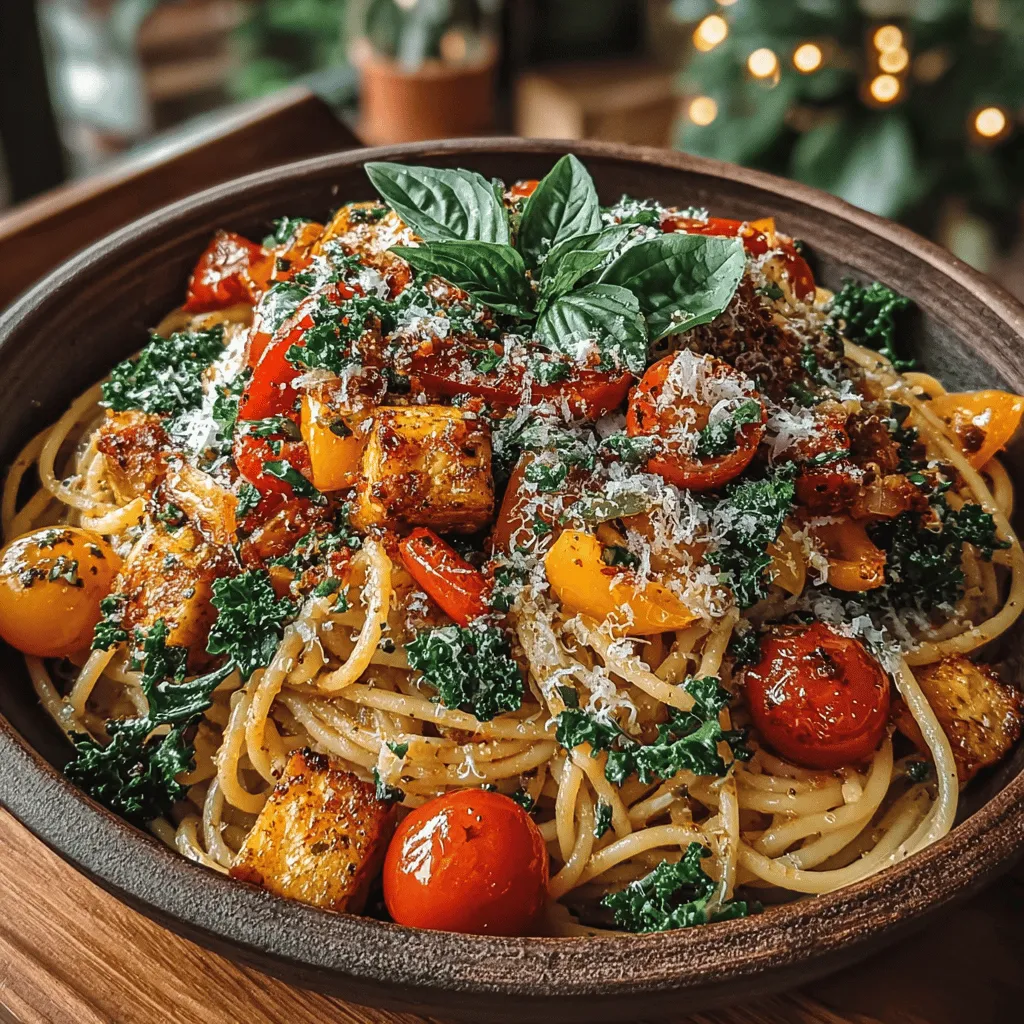 Vibrant Eggplant & Kale Pasta is more than just a meal; it’s a celebration of colors, flavors, and nutrition all in one bowl. This dish appeals to both the eyes and the palate, making it an excellent choice for anyone looking to elevate their dining experience while infusing their meal with wholesome ingredients. Packed with a variety of vegetables, this pasta dish not only tantalizes your taste buds but also offers a treasure trove of health benefits that are hard to resist.