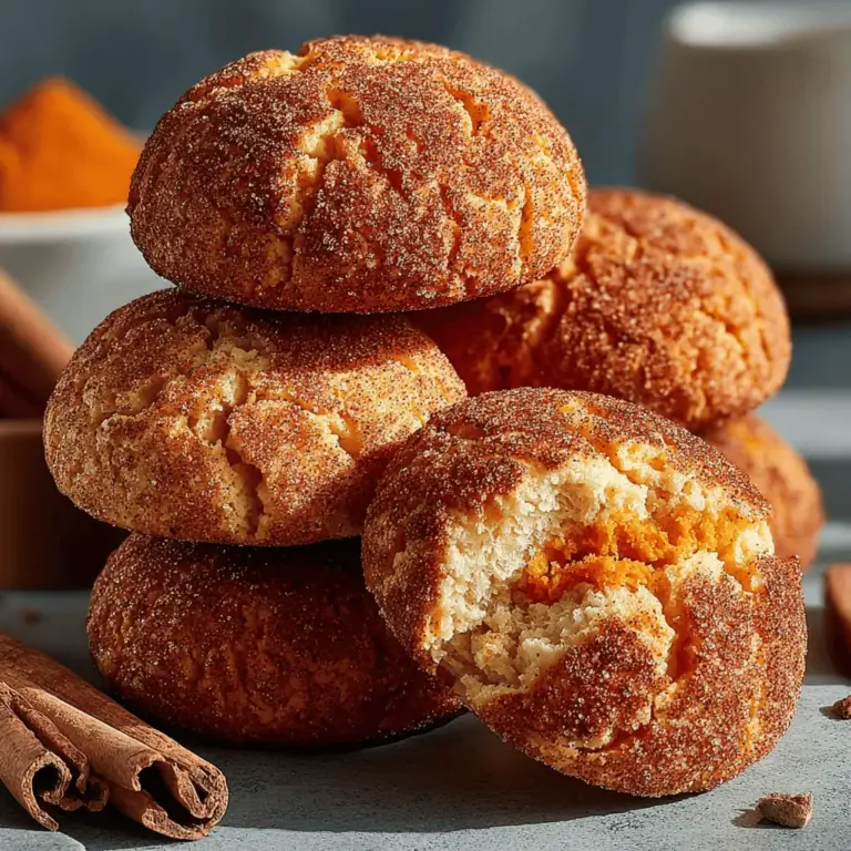As the leaves turn golden and the air grows crisp, the desire for warm, comforting treats becomes irresistible. Brown Butter Pumpkin Snickerdoodles embody the essence of fall, merging the rich, nutty flavor of browned butter with the warm spices of pumpkin and cinnamon. This delightful twist on the classic snickerdoodle cookie not only celebrates the season but also brings a unique depth to an already beloved dessert.