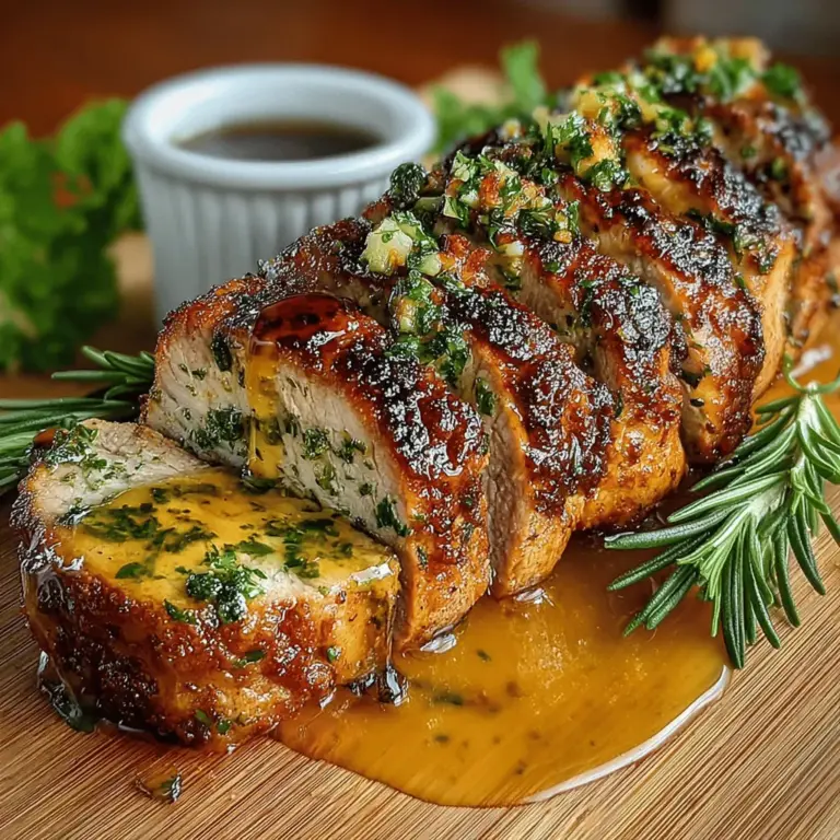 Pork tenderloin is a culinary gem often celebrated for its remarkable tenderness and versatility, making it a popular choice for both weeknight dinners and special occasions. This lean cut of meat is not only easy to cook but also absorbs flavors beautifully, making it a perfect canvas for a variety of seasonings and marinades. In this article, we will explore a delightful recipe for Garlic Herb Roasted Pork Tenderloin with a Twist, infusing the meat with aromatic herbs and zesty lemon. This dish promises to be a showstopper at your dinner table, combining simplicity with rich flavors that will leave your guests asking for seconds.