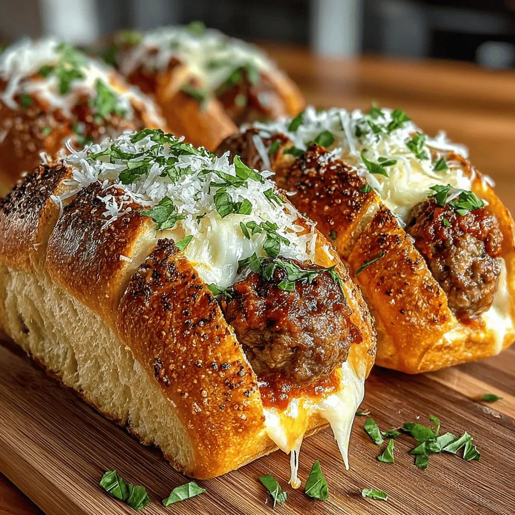 To create the perfect cheesy stuffed meatball subs, it is essential to understand the key components that contribute to the dish's allure. Each ingredient plays a vital role, ensuring a harmonious balance of flavors and textures.
