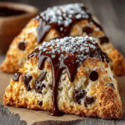 Welcome to the world of baking, where rich flavors meet comforting textures! Today, we will explore the irresistible recipe for Heavenly Chocolate Chip Scones. These delightful treats are perfect for breakfast, brunch, or even an afternoon snack. With a tender crumb and the sweetness of semi-sweet chocolate chips, these scones are sure to become a favorite in your household.