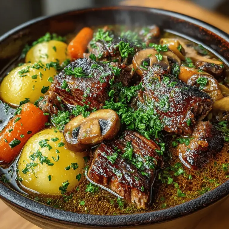 As the temperatures drop and the chill of winter sets in, there's an undeniable allure to hearty, warming dishes that soothe the soul. Among these comforting meals, Hearty Red Wine Beef Stew stands out as a beloved classic. This dish is not only a feast for the senses but also a celebration of rich, deep flavors that come together beautifully in a single pot. With its tender chunks of beef, vibrant vegetables, and a robust sauce infused with red wine, this stew is the perfect antidote to frosty evenings.