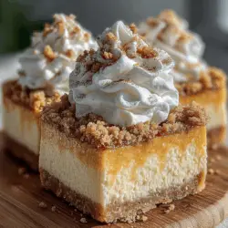 Velvet Pumpkin Cheesecake Bars Recipe