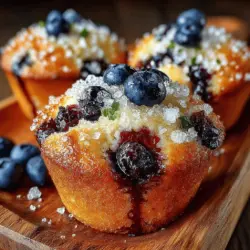 Breakfast muffins have become a beloved staple in many households, cherished for their convenience, versatility, and delightful flavors. These portable treats offer a perfect solution for busy mornings, providing a nutritious option that can be enjoyed on the go. Among the myriad of muffin flavors available, the combination of zesty lemon and juicy blueberries stands out as particularly refreshing and vibrant. This pairing not only tantalizes the taste buds but also embodies the essence of a bright and energizing breakfast.