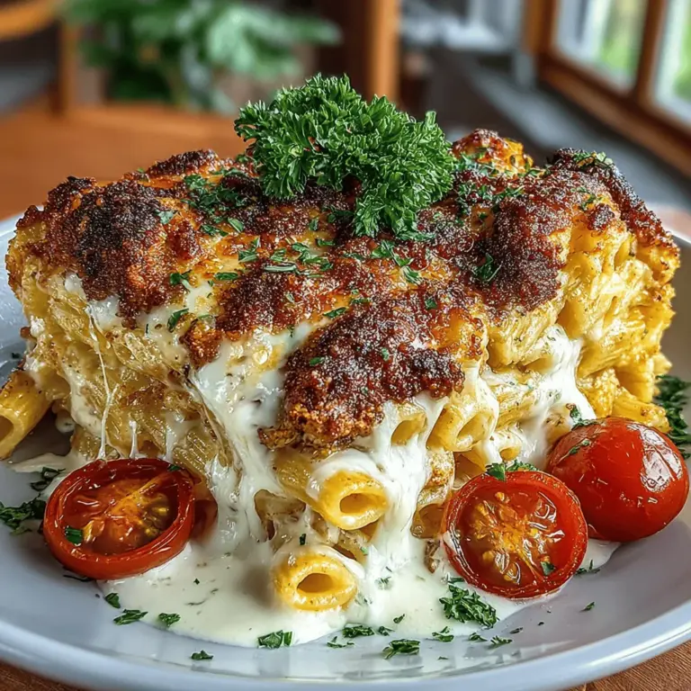When it comes to comfort food that packs a punch, few dishes rival the Spicy Delight: Creamy Cajun Chicken Pasta Bake. This vibrant casserole combines the rich, creamy textures of pasta with the bold, zesty notes of Cajun seasoning, creating a symphony of flavors that tantalizes the taste buds. Whether you’re looking for a satisfying family meal or a standout dish for gatherings, this pasta bake meets all the criteria for a crowd-pleaser.