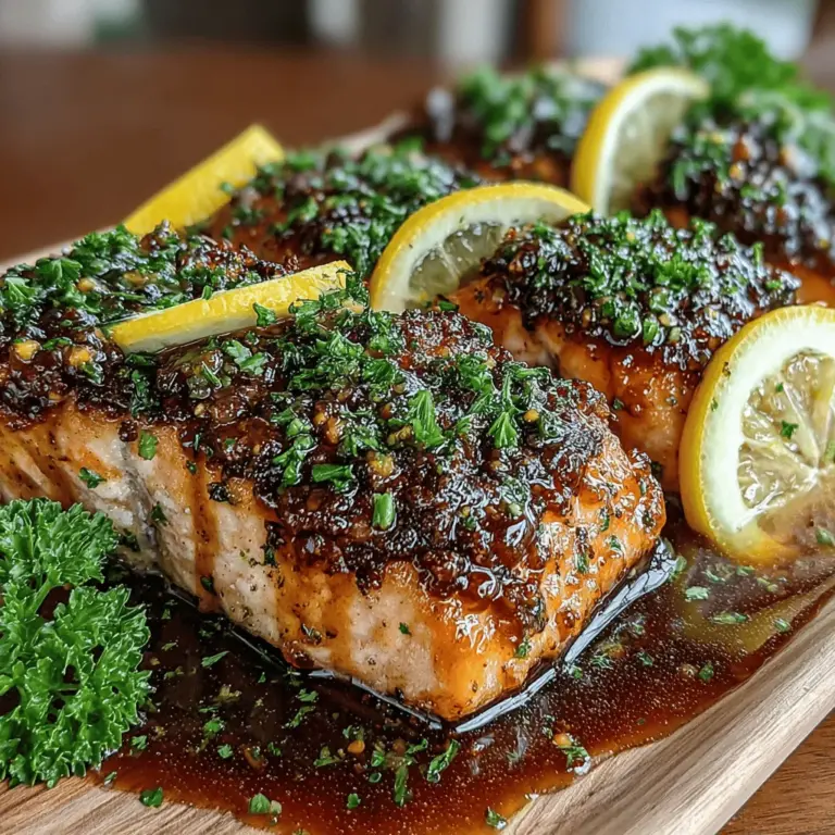 When it comes to culinary creations, few combinations are as universally appealing as the blend of sweet and savory flavors. This delightful marriage of taste profiles can transform a simple dish into a gourmet experience, and one of the best examples of this is honey garlic glazed salmon. This recipe not only tantalizes the taste buds but also provides a stunning centerpiece for any dinner table. The glossy glaze glistens under the light, inviting everyone to indulge in its rich, delectable flavors.