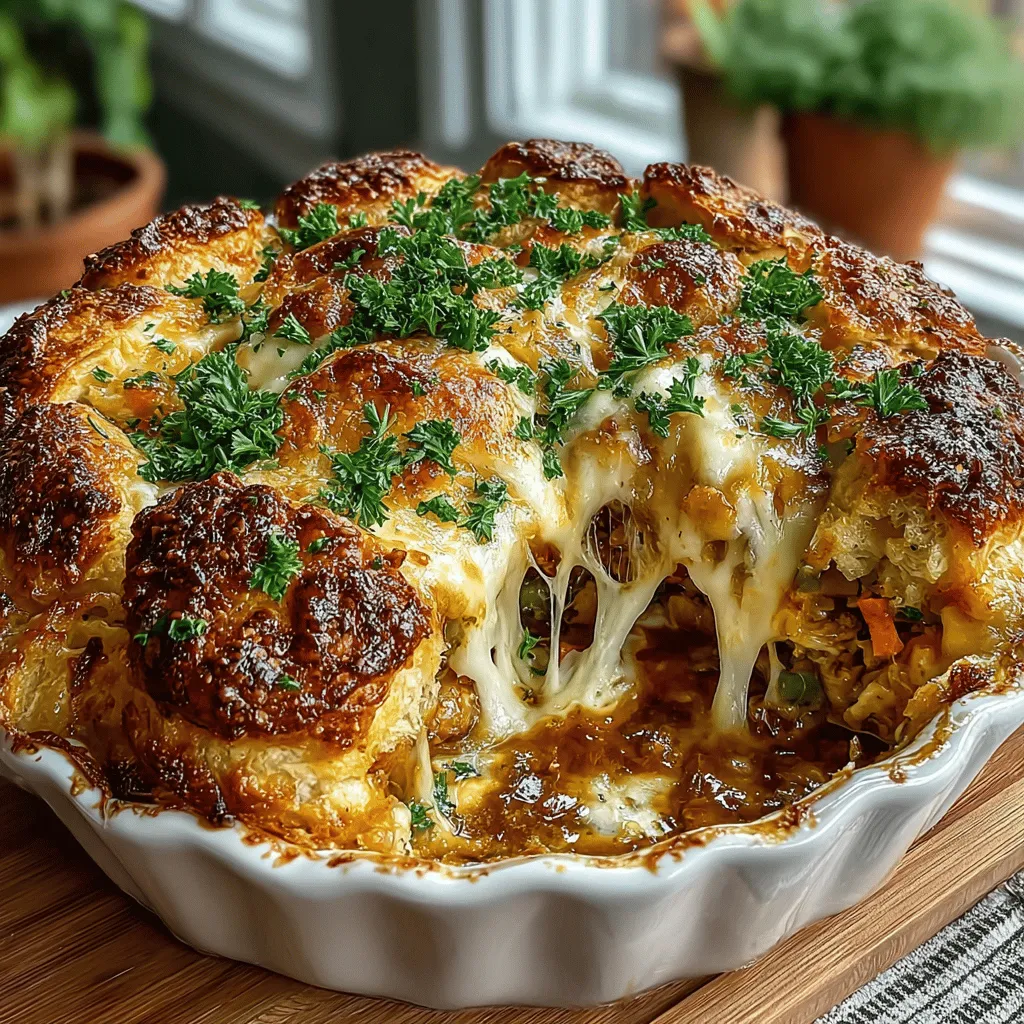In the realm of home cooking, few dishes evoke as much warmth and nostalgia as comfort food. Among these, chicken pot pie holds a special place, celebrated for its hearty flavors and heartwarming essence. The Classic Chicken Pot Pie Casserole takes the beloved elements of traditional chicken pot pie and transforms them into a simple casserole format, perfect for busy weeknights when families crave both nourishment and satisfaction. This dish seamlessly blends familiar tastes with an easy-to-make approach that resonates with home cooks of all skill levels.