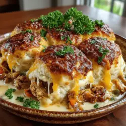 In the realm of home cooking, few dishes evoke as much warmth and nostalgia as comfort food. Among these, chicken pot pie holds a special place, celebrated for its hearty flavors and heartwarming essence. The Classic Chicken Pot Pie Casserole takes the beloved elements of traditional chicken pot pie and transforms them into a simple casserole format, perfect for busy weeknights when families crave both nourishment and satisfaction. This dish seamlessly blends familiar tastes with an easy-to-make approach that resonates with home cooks of all skill levels.