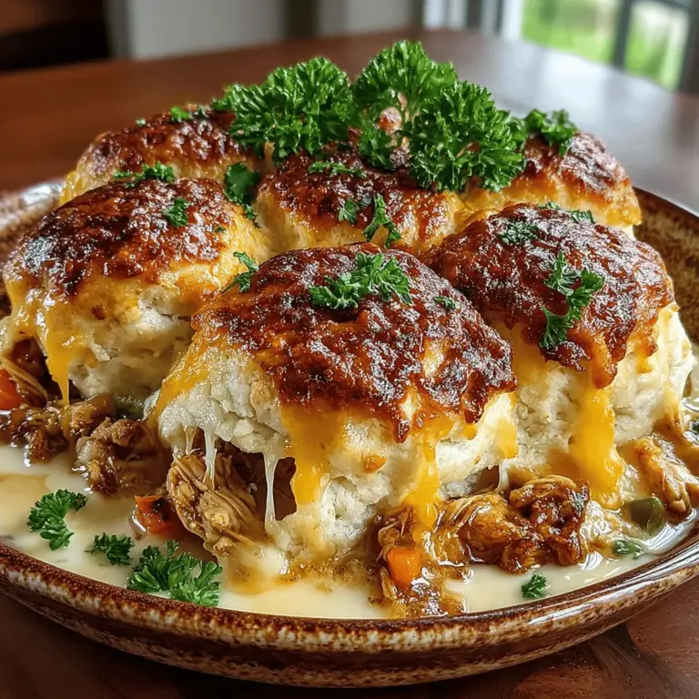 In the realm of home cooking, few dishes evoke as much warmth and nostalgia as comfort food. Among these, chicken pot pie holds a special place, celebrated for its hearty flavors and heartwarming essence. The Classic Chicken Pot Pie Casserole takes the beloved elements of traditional chicken pot pie and transforms them into a simple casserole format, perfect for busy weeknights when families crave both nourishment and satisfaction. This dish seamlessly blends familiar tastes with an easy-to-make approach that resonates with home cooks of all skill levels.